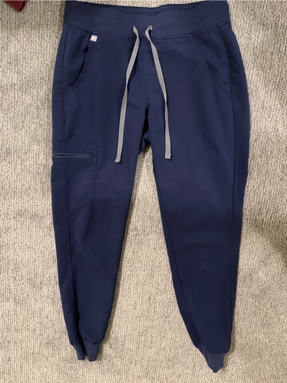 Figs navy joggers